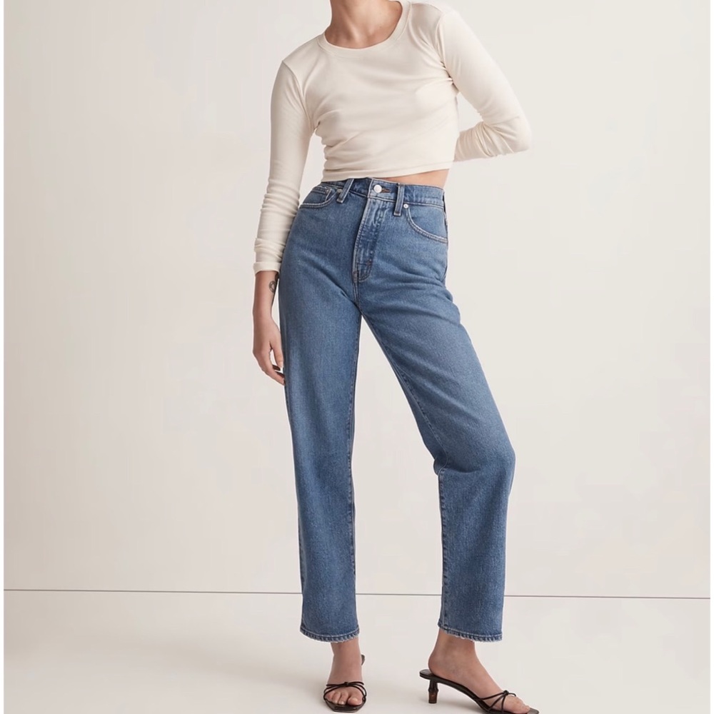 NWT The Perfect Vintage Straight Jean